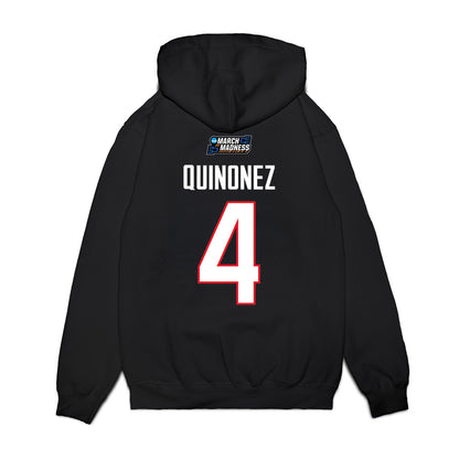 UConn - NCAA Women's Basketball : Blanca Quiñonez - March Madness Shersey Premium Hooded Sweatshirt-1
