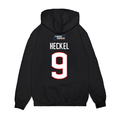 UConn - NCAA Women's Basketball : Kayleigh Heckel - March Madness Shersey Premium Hooded Sweatshirt-1