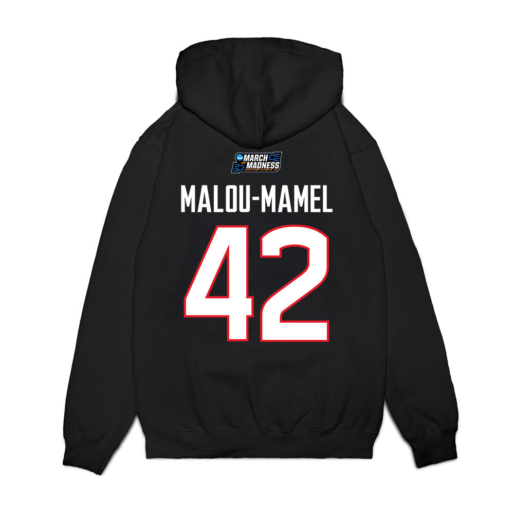 UConn - NCAA Women's Basketball : Gandy Malou-Mamel - March Madness Shersey Premium Hooded Sweatshirt-1