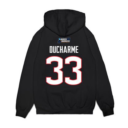 UConn - NCAA Women's Basketball : Caroline Ducharme - March Madness Shersey Premium Hooded Sweatshirt-1