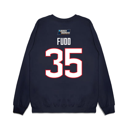 UConn - NCAA Women's Basketball : Azzi Fudd - March Madness Shersey Premium Crewneck Sweatshirt-1