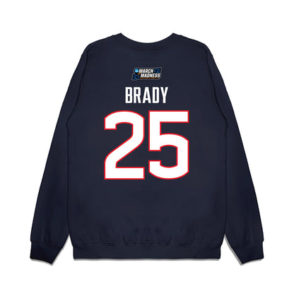 UConn - NCAA Women's Basketball : Ice Brady - March Madness Shersey Premium Crewneck Sweatshirt-1