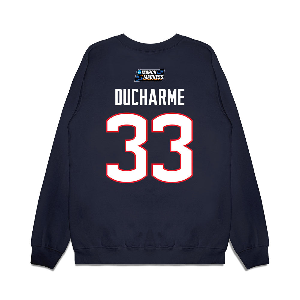 UConn - NCAA Women's Basketball : Caroline Ducharme - March Madness Shersey Premium Crewneck Sweatshirt-1