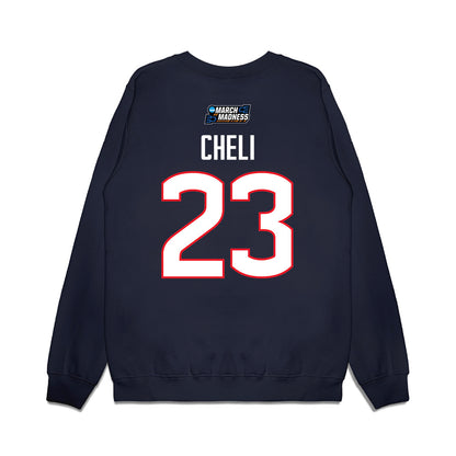 UConn - NCAA Women's Basketball : Morgan Cheli - March Madness Shersey Premium Crewneck Sweatshirt-1