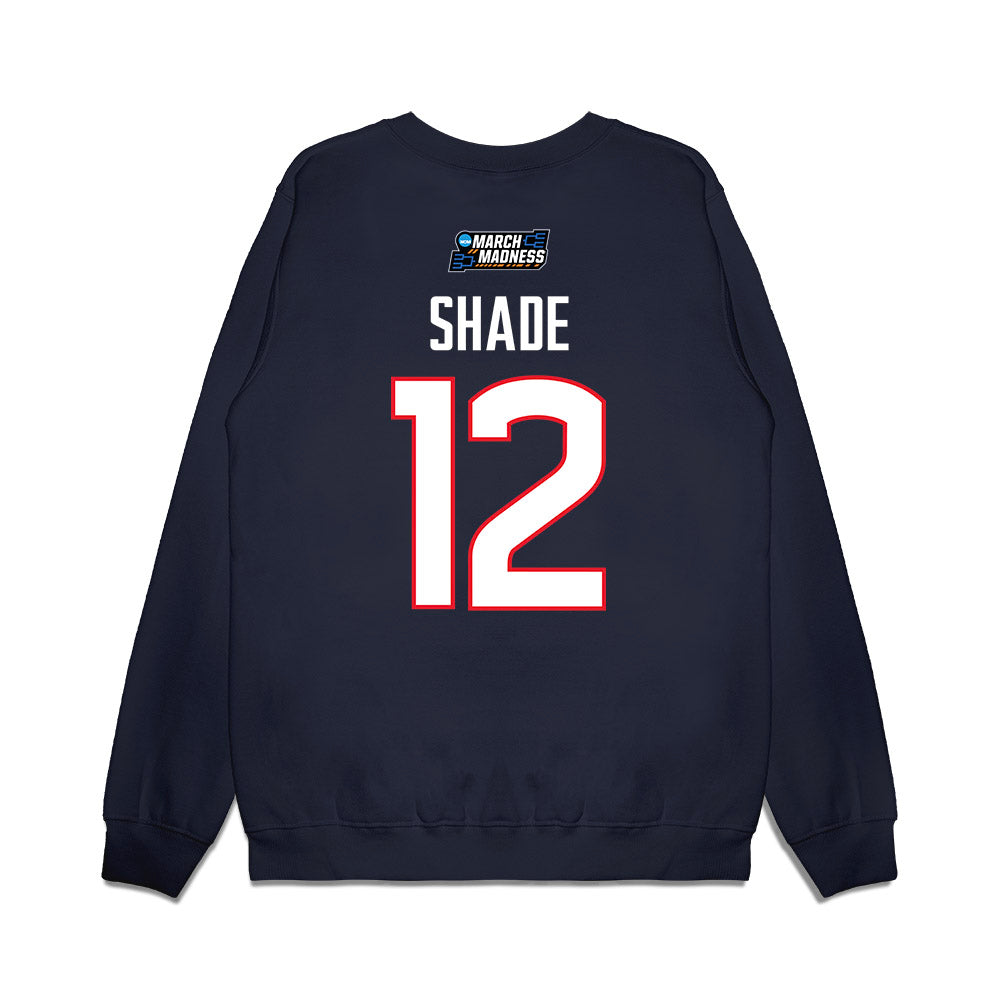 UConn - NCAA Women's Basketball : Ashlynn Shade - March Madness Shersey Premium Crewneck Sweatshirt-1