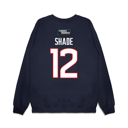 UConn - NCAA Women's Basketball : Ashlynn Shade - March Madness Shersey Premium Crewneck Sweatshirt-1