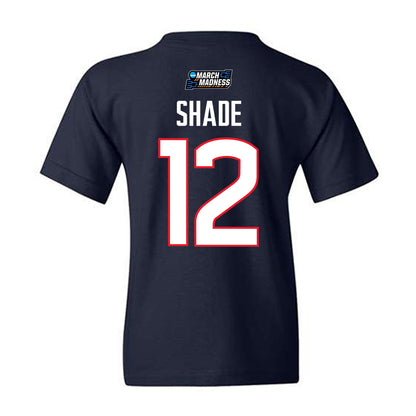 UConn - NCAA Women's Basketball : Ashlynn Shade - March Madness Shersey Youth T-Shirt-1