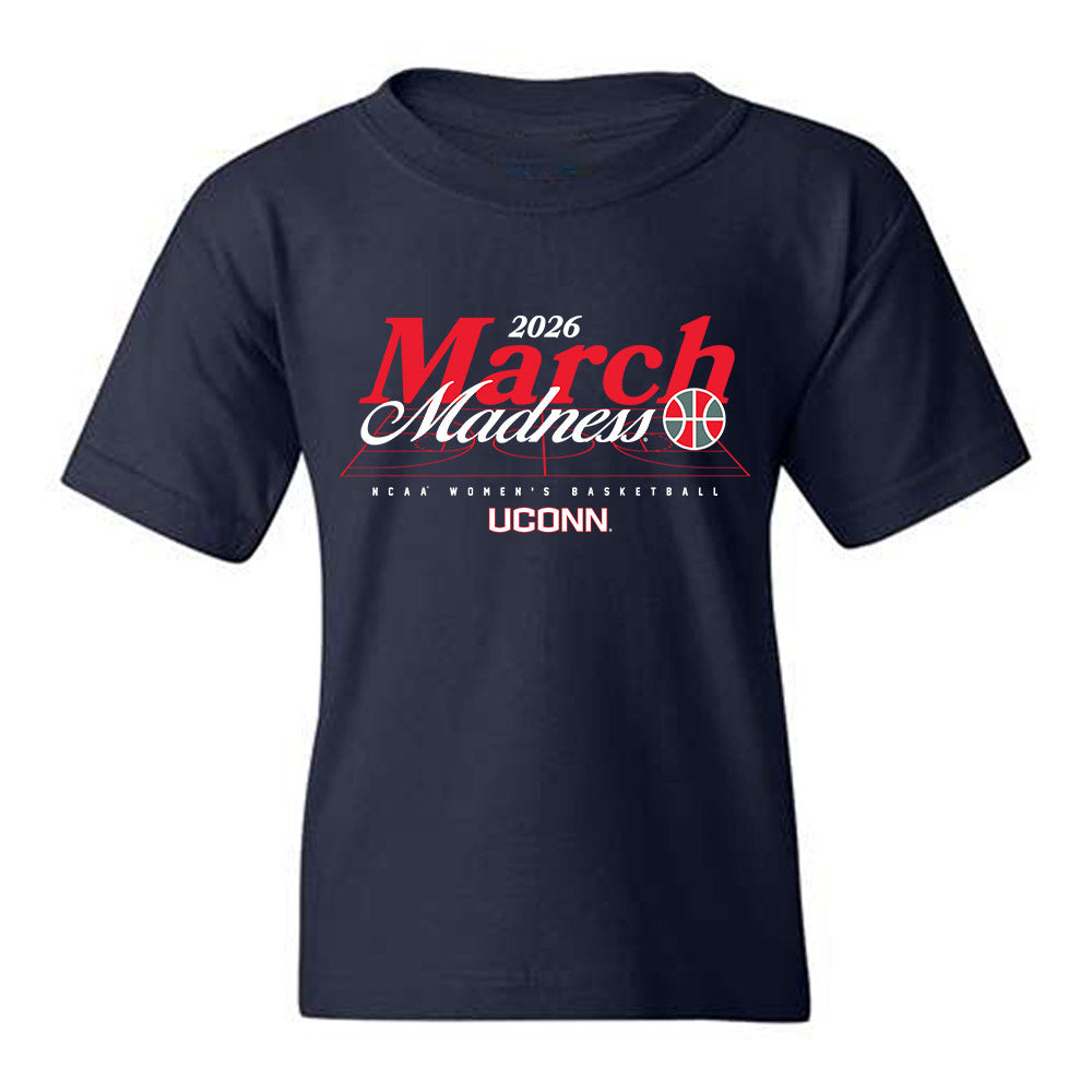UConn - NCAA Women's Basketball : Gandy Malou-Mamel - March Madness Shersey Youth T-Shirt-0