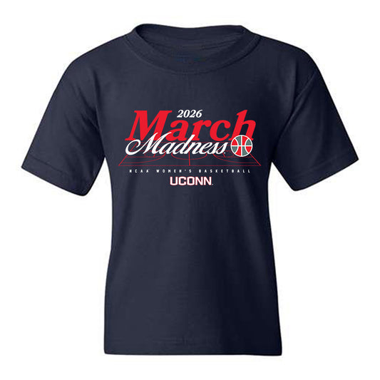UConn - NCAA Women's Basketball : Caroline Ducharme - March Madness Shersey Youth T-Shirt-0