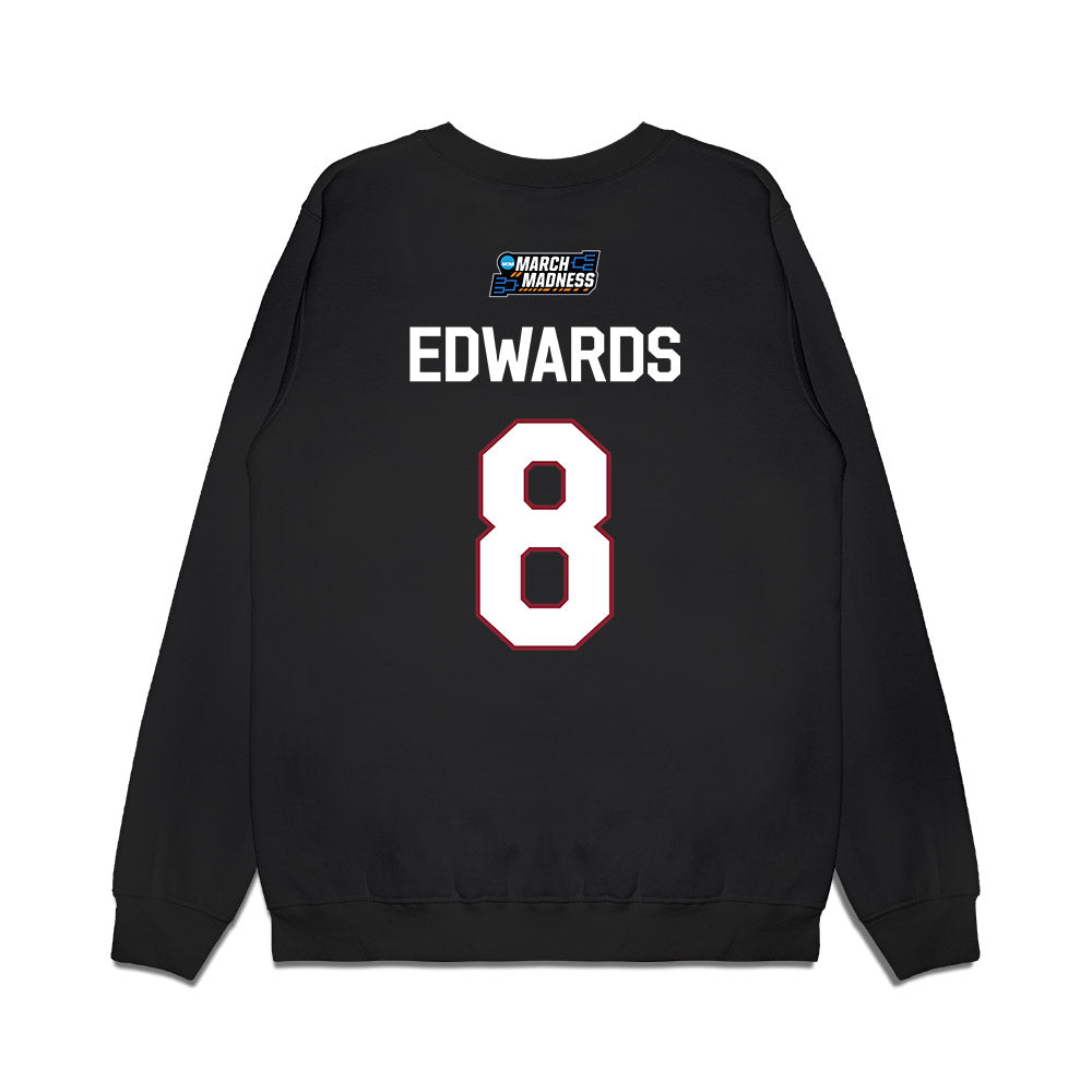 South Carolina - NCAA Women's Basketball : Joyce Edwards - NCAA® March Madness® 2026 Premium Crewneck Sweatshirt-1