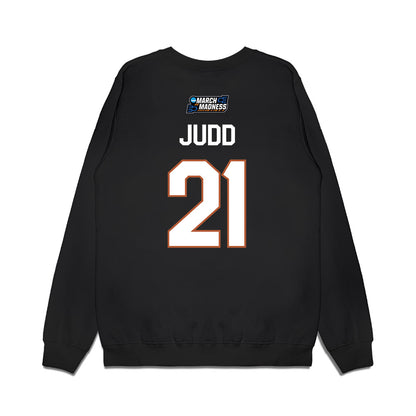 Texas - NCAA Women's Basketball : Ashton Judd - NCAA® March Madness® 2026 Premium Crewneck Sweatshirt-1