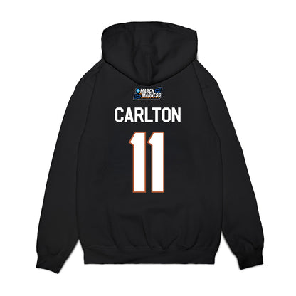 Texas - NCAA Women's Basketball : Justice Carlton - NCAA® March Madness® 2026 Premium Hooded Sweatshirt-1