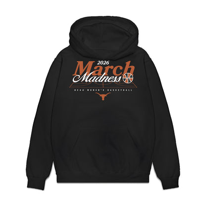 Texas - NCAA Women's Basketball : Breya Cunningham - NCAA® March Madness® 2026 Premium Hooded Sweatshirt-0