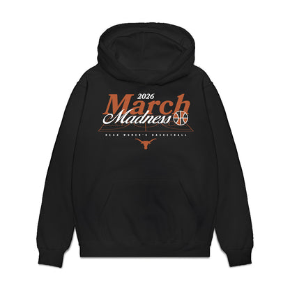Texas - NCAA Women's Basketball : Teya Sidberry - NCAA® March Madness® 2026 Premium Hooded Sweatshirt-0