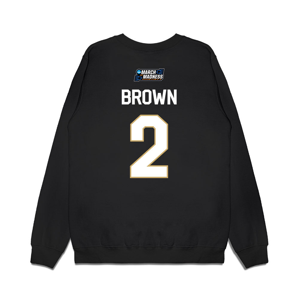 Vanderbilt - NCAA Women's Basketball : Jada Brown - Premium Crewneck Sweatshirt-1