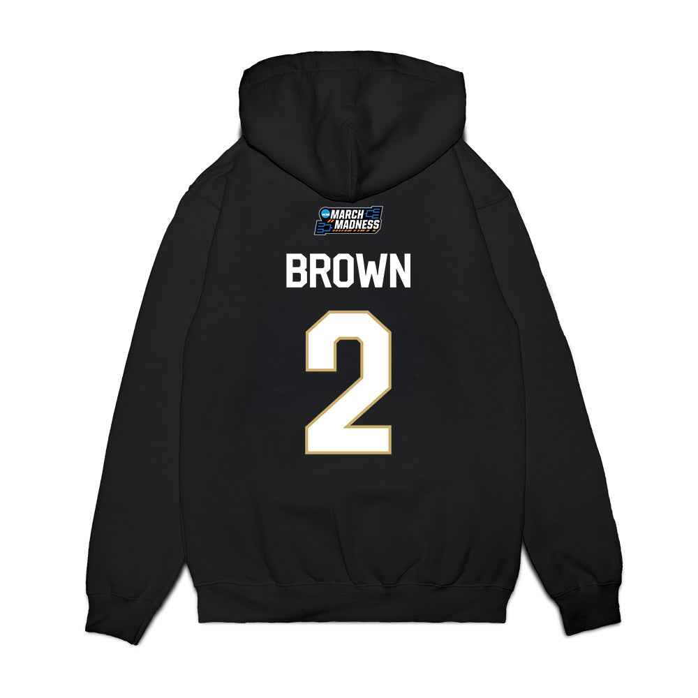 Vanderbilt - NCAA Women's Basketball : Jada Brown - NCAA® March Madness® 2026 Premium Hooded Sweatshirt-1