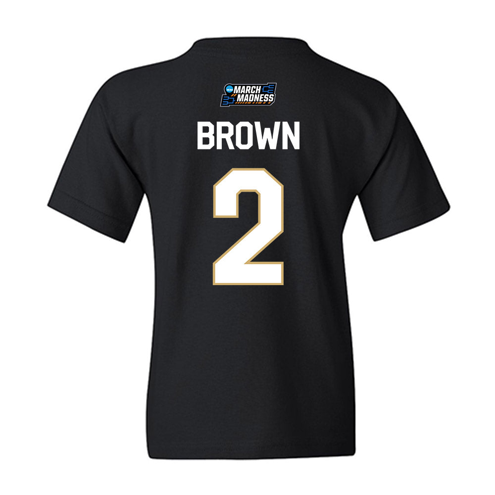 Vanderbilt - NCAA Women's Basketball : Jada Brown - NCAA® March Madness® 2026 Youth T-Shirt-1