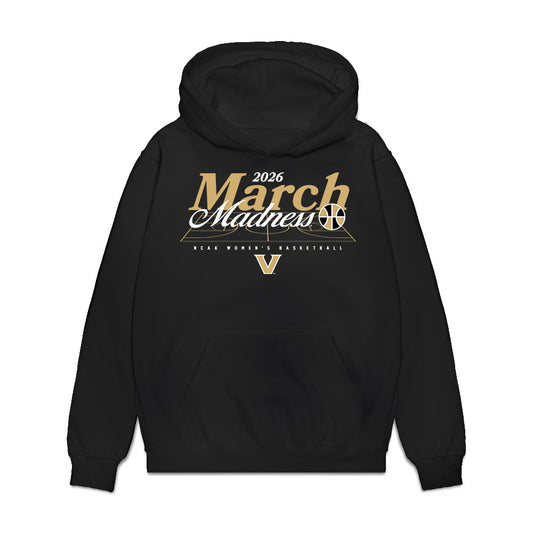 Vanderbilt - NCAA Women's Basketball : Justine Pissott - NCAA® March Madness® 2026 Premium Hooded Sweatshirt-0