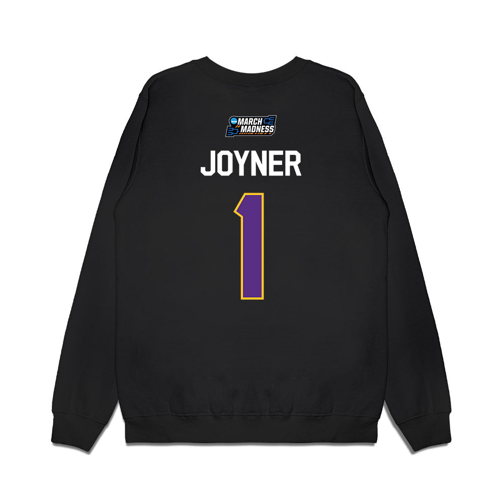 LSU - NCAA Women's Basketball : Amiya Joyner - NCAA® March Madness® 2026 Premium Crewneck Sweatshirt-1