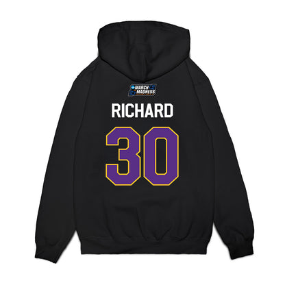 LSU - NCAA Women's Basketball : Jada Richard - NCAA® March Madness® 2026 Premium Hooded Sweatshirt-1