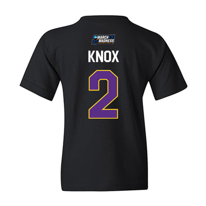 LSU - NCAA Women's Basketball : Grace Knox - NCAA® March Madness® 2026 Youth T-Shirt-1