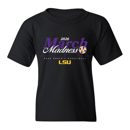 LSU - NCAA Women's Basketball : Grace Knox - NCAA® March Madness® 2026 Youth T-Shirt-0
