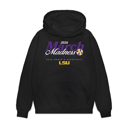 LSU - NCAA Women's Basketball : Kate Koval - NCAA® March Madness® 2026 Premium Hooded Sweatshirt-0