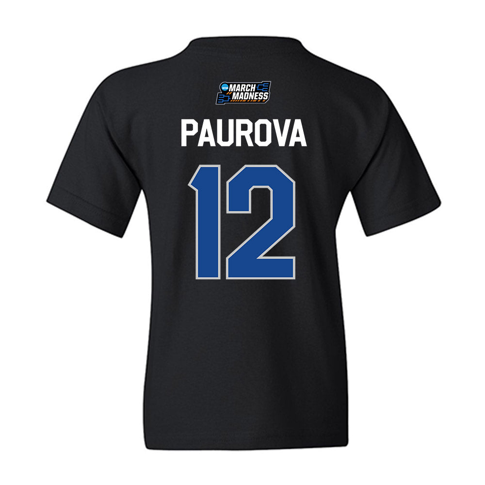 Kentucky - NCAA Women's Basketball : Dominika Paurova - NCAA® March Madness® Youth T-Shirt-1