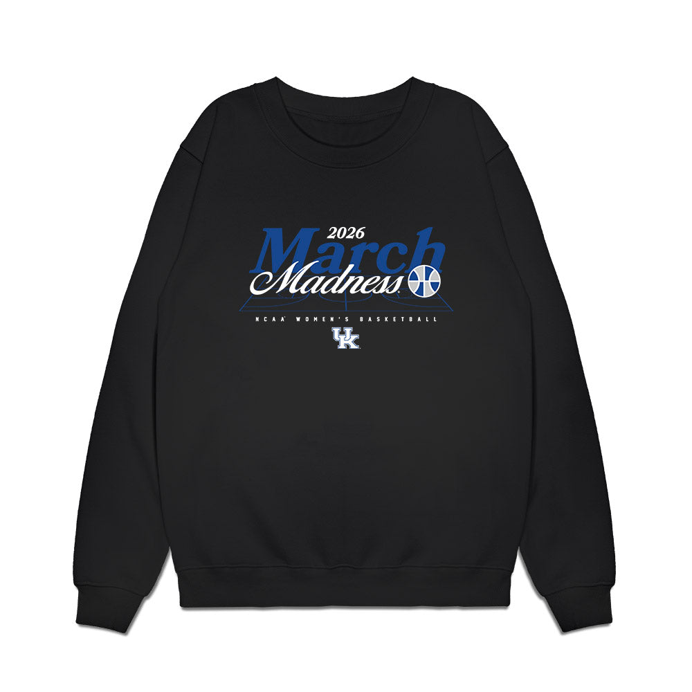 Kentucky - NCAA Women's Basketball : Asia Boone - NCAA® March Madness® 2026 Premium Crewneck Sweatshirt-0