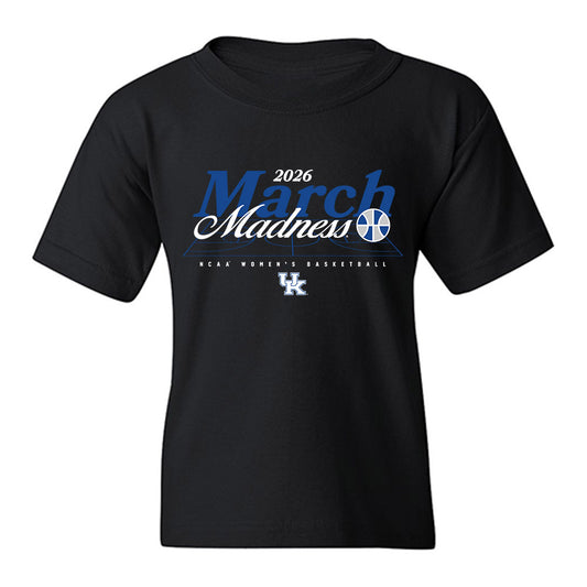 Kentucky - NCAA Women's Basketball : Clara Strack - NCAA® March Madness® Youth T-Shirt-0