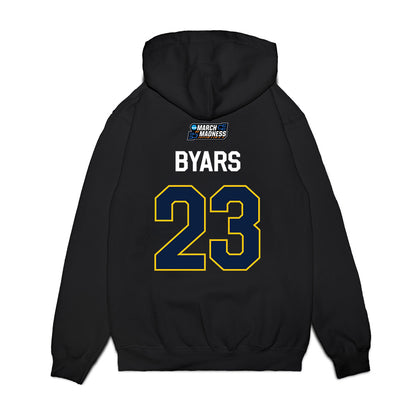 Michigan - NCAA Women's Basketball : Ciara Byars - NCAA® March Madness® 2026 Premium Hooded Sweatshirt-1