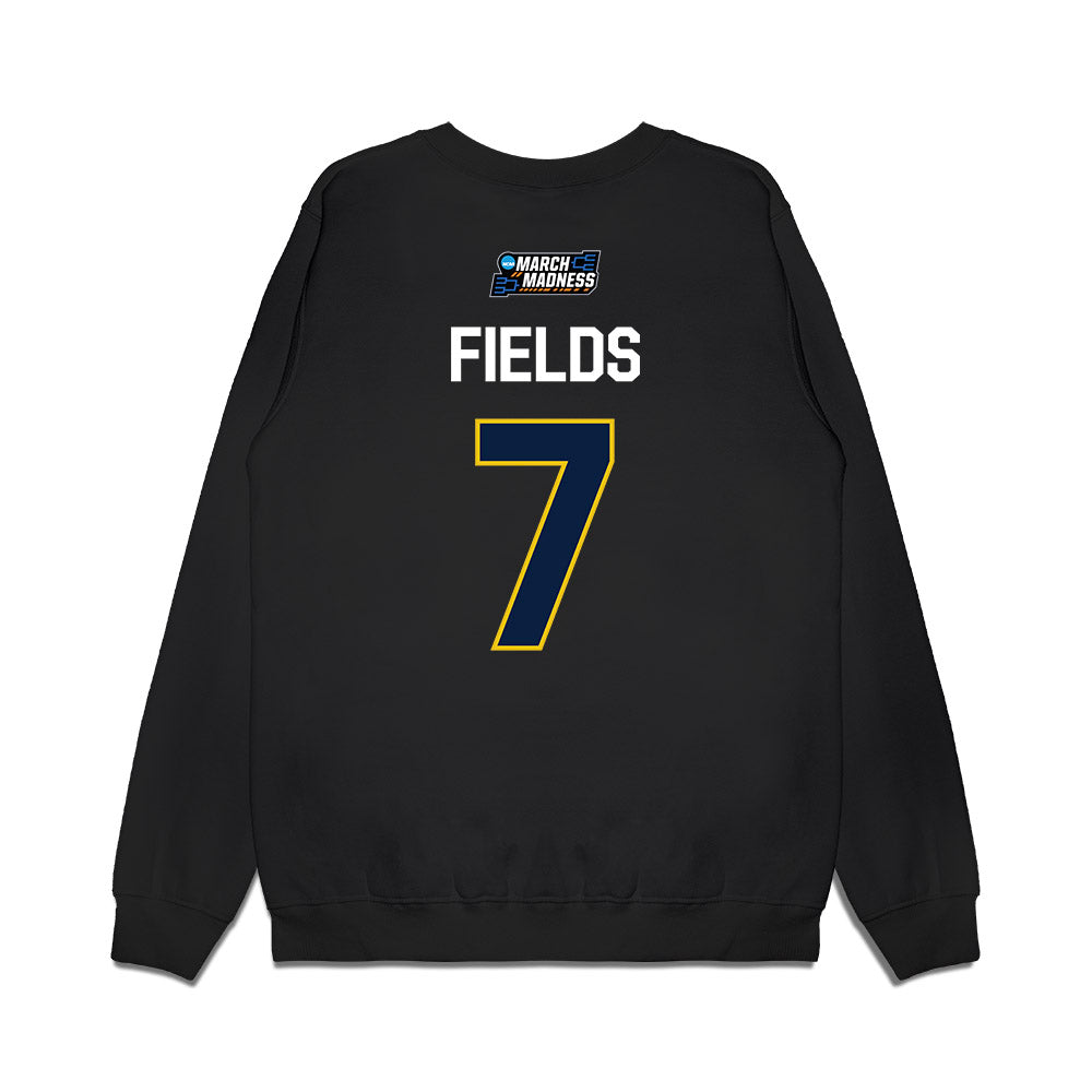 Michigan - NCAA Women's Basketball : Jessica Fields - NCAA® March Madness® 2026 Premium Crewneck Sweatshirt-1
