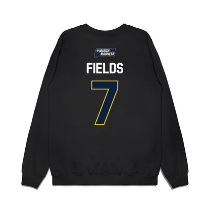 Michigan - NCAA Women's Basketball : Jessica Fields - NCAA® March Madness® 2026 Premium Crewneck Sweatshirt-1