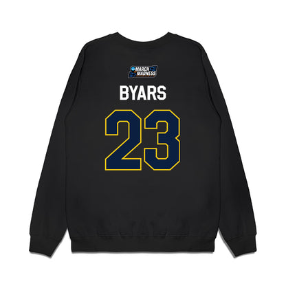 Michigan - NCAA Women's Basketball : Ciara Byars - NCAA® March Madness® 2026 Premium Crewneck Sweatshirt-1