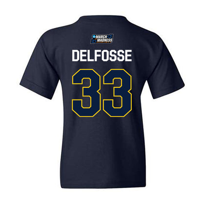 Michigan - NCAA Women's Basketball : Te'Yala Delfosse - NCAA® March Madness® 2026 Youth T-Shirt-1