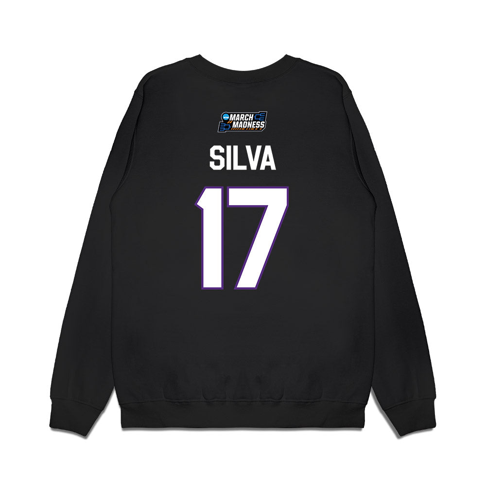 TCU - NCAA Women's Basketball : Clara Silva - NCAA® March Madness® 2026 Premium Crewneck Sweatshirt-1