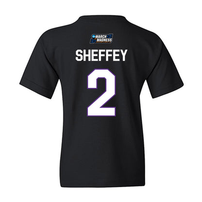 TCU - NCAA Women's Basketball : Veronica Sheffey - NCAA® March Madness® 2026 Youth T-Shirt-1