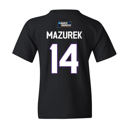 TCU - NCAA Women's Basketball : Natalie Mazurek - NCAA® March Madness® 2026 Youth T-Shirt-1