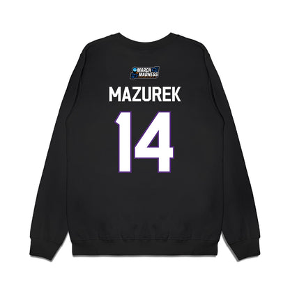 TCU - NCAA Women's Basketball : Natalie Mazurek - NCAA® March Madness® 2026 Premium Crewneck Sweatshirt-1