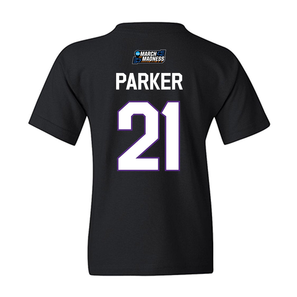 TCU - NCAA Women's Basketball : Taliyah Parker - NCAA® March Madness® 2026 Youth T-Shirt-1