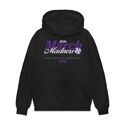 TCU - NCAA Women's Basketball : Clara Silva - NCAA® March Madness® 2026 Premium Hooded Sweatshirt-0