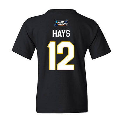 Iowa - NCAA Women's Basketball : Layla Hays - March Madness Shersey Youth T-Shirt-1