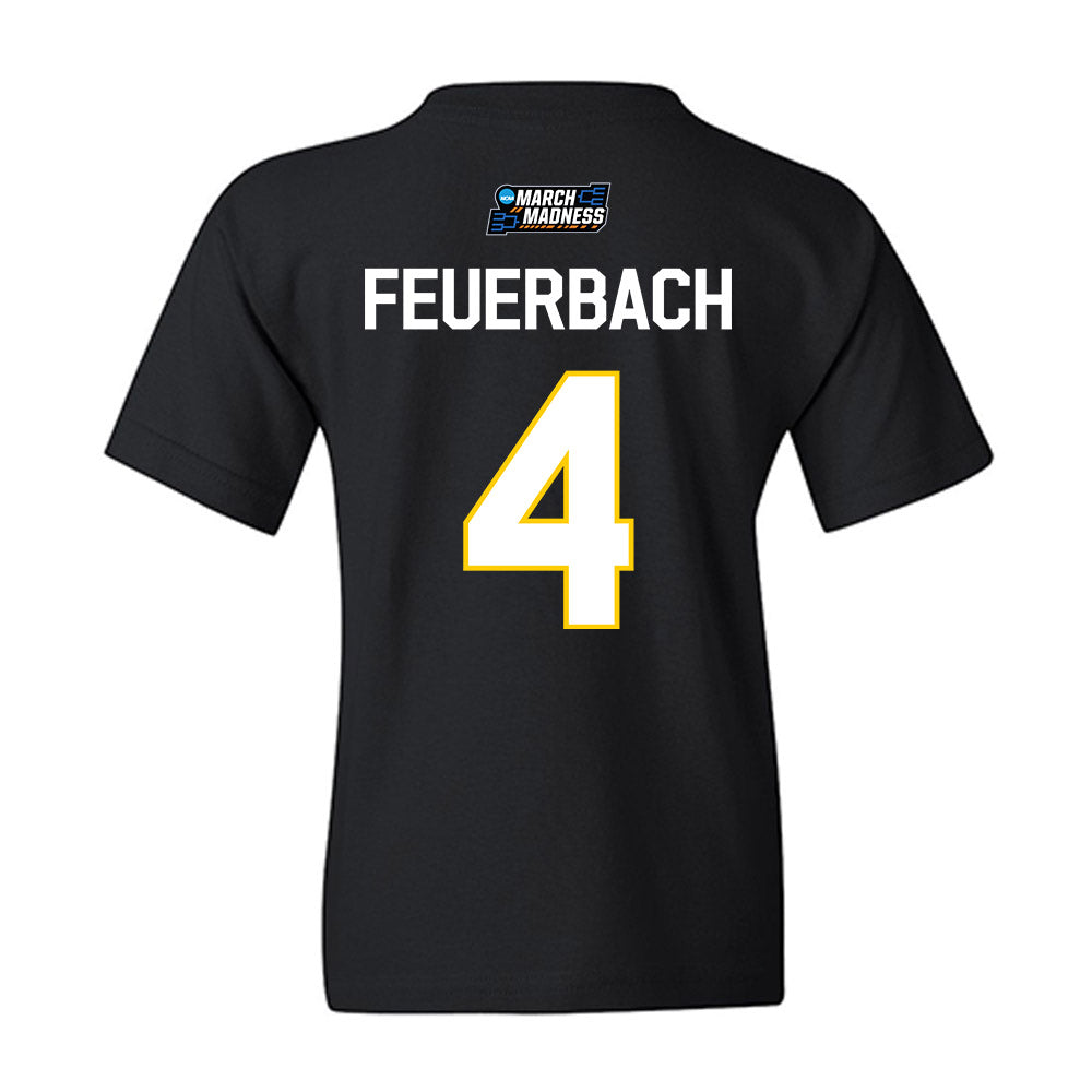 Iowa - NCAA Women's Basketball : Kylie Feuerbach - March Madness Shersey Youth T-Shirt-1