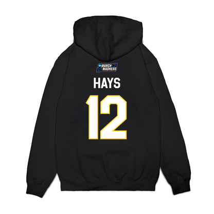 Iowa - NCAA Women's Basketball : Layla Hays - March Madness Shersey Premium Hooded Sweatshirt-1