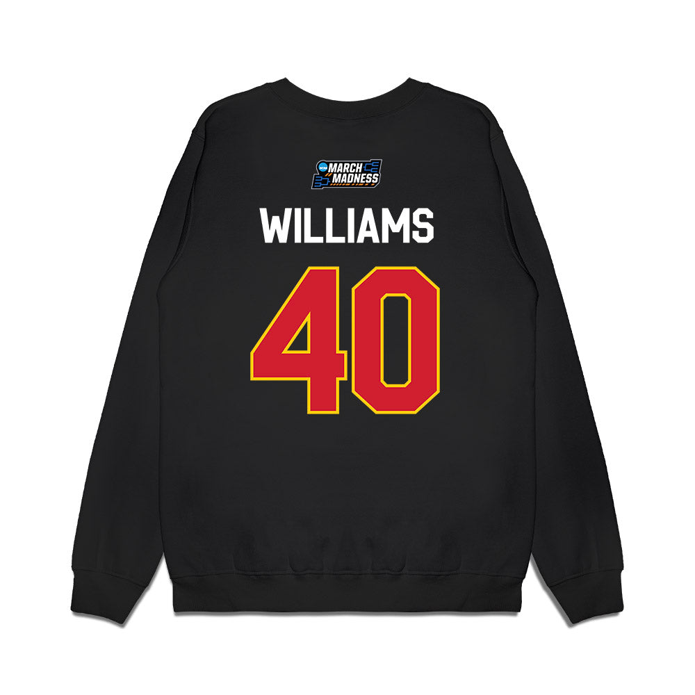 Maryland - NCAA Women's Basketball : Breanna Williams - NCAA® March Madness® 2026 Premium Crewneck Sweatshirt-1