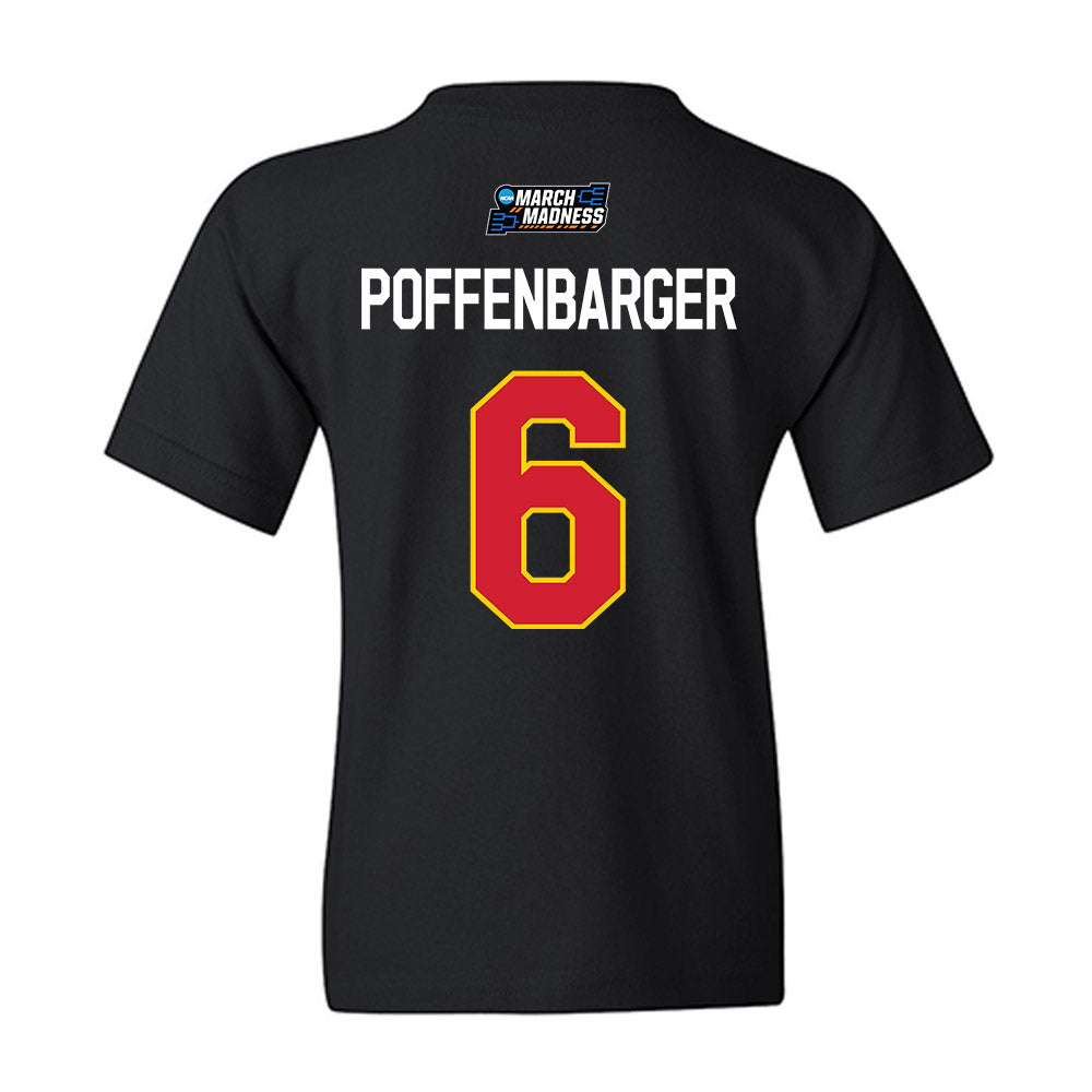 Maryland - NCAA Women's Basketball : Saylor Poffenbarger - NCAA® March Madness® 2026 Youth T-Shirt-1