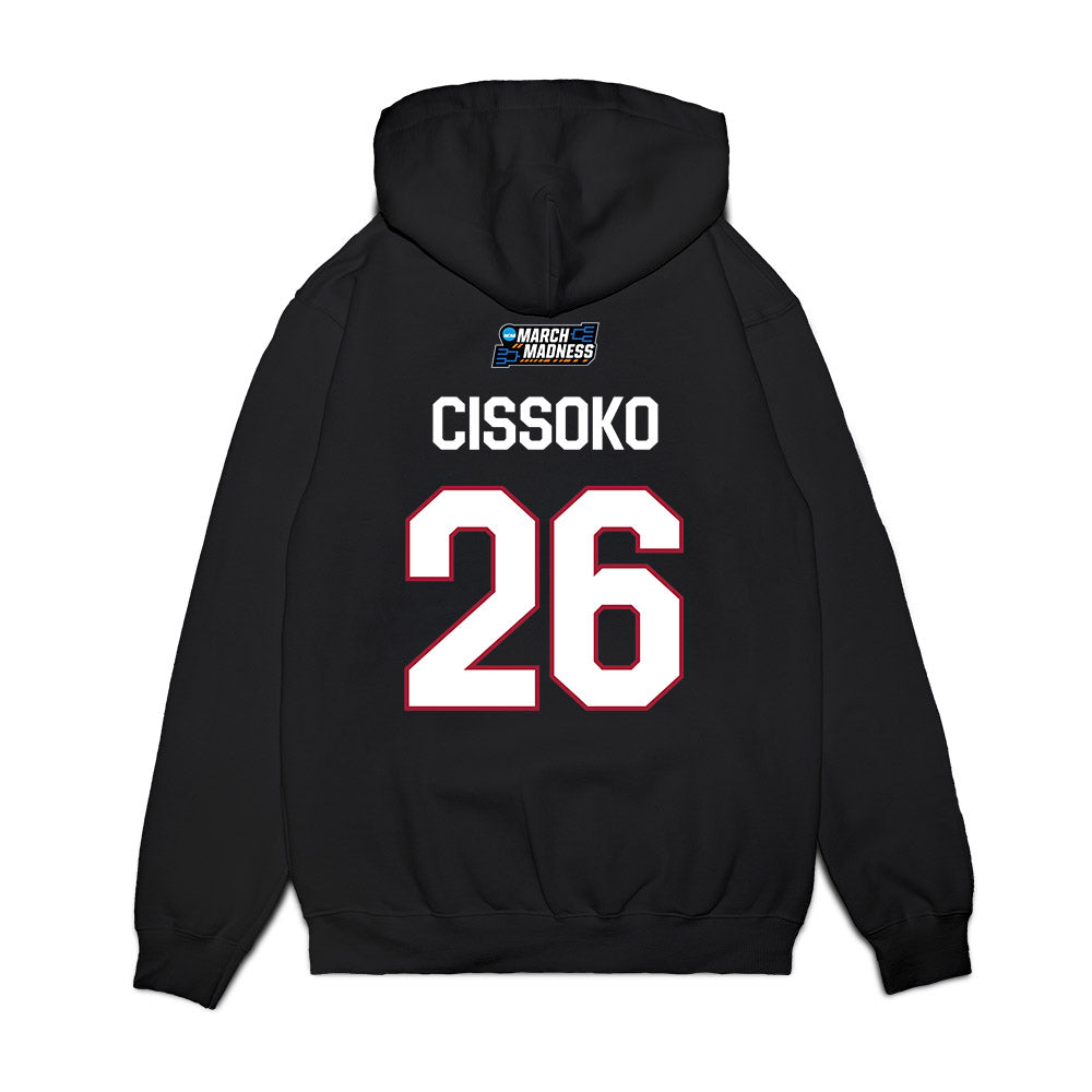 Oklahoma - NCAA Women's Basketball : Daffa Cissoko - Premium Hooded Sweatshirt-1