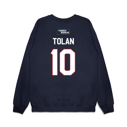Oklahoma - NCAA Women's Basketball : Emma Tolan - NCAA® March Madness® 2026 Premium Crewneck Sweatshirt-1