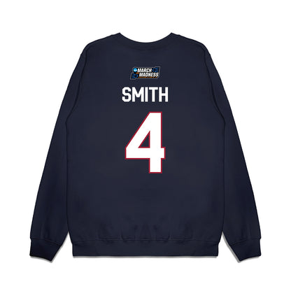 Oklahoma - NCAA Women's Basketball : Caya Smith - NCAA® March Madness® 2026 Premium Crewneck Sweatshirt-1