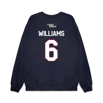 Oklahoma - NCAA Women's Basketball : Sahara Williams - NCAA® March Madness® 2026 Premium Crewneck Sweatshirt-1